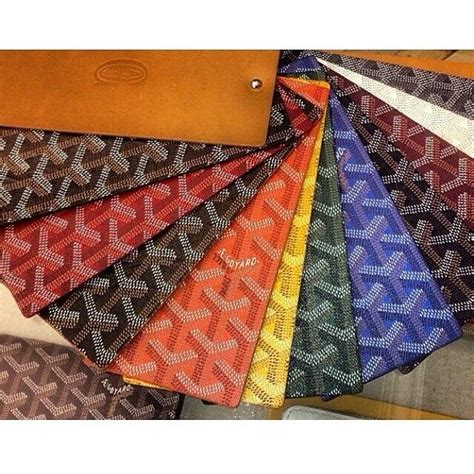 rarest goyard color|goyard color chart.